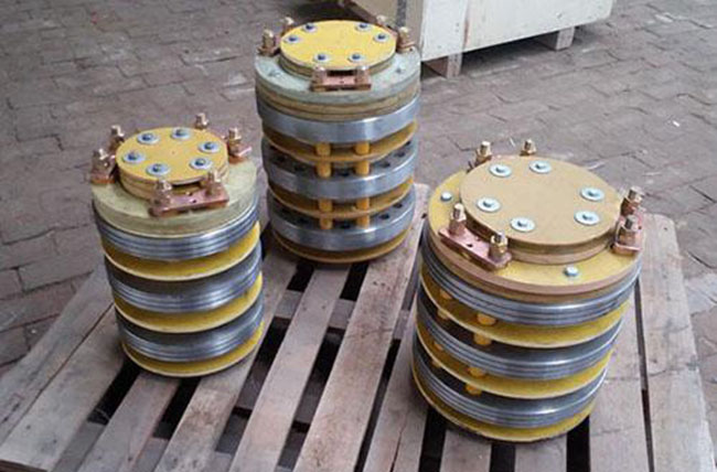 图为西安西玛高压电机滑环 图为西安西玛高压电机滑环