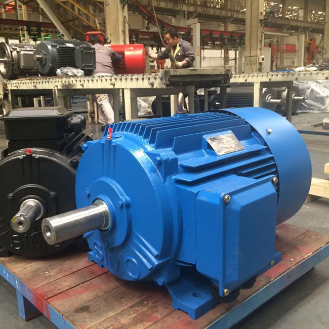 图为西玛电机生产的YEF2系列高效变频电机照片 图为西玛电机生产的YEF2系列高效变频电机照片